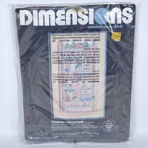 Dimensions Counted Cross Stitch Kit Country Collection 3602 Nancy Rossi‎ USA